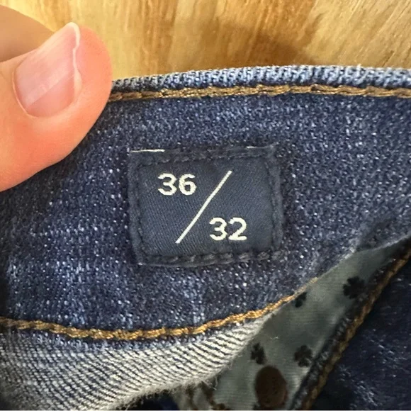 Lucky Brand Dark Blue Straight Jeans - Picture 7 of 8